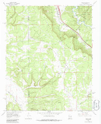 ROWE, NM HISTORICAL MAP GEOPDF 7.5X7.5 G