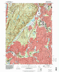 RAMSEY, NJ-NY HISTORICAL MAP GEOPDF 7.5X