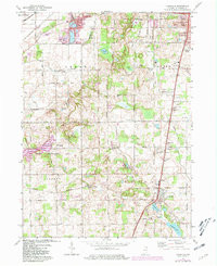 LAKEVILLE, IN HISTORICAL MAP GEOPDF 7.5X