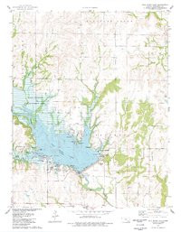 FALL RIVER LAKE, KS HISTORICAL MAP GEOPD