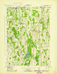 VICTORY, NY HISTORICAL MAP GEOPDF 7.5X7.