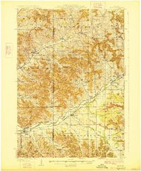 BLAIR, WI HISTORICAL MAP GEOPDF 15X15 GR