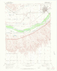 JULESBURG, CO HISTORICAL MAP GEOPDF 7.5X