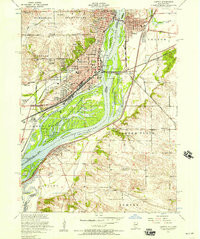 CLINTON, IL HISTORICAL MAP GEOPDF 7.5X7.