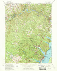 QUANTICO, VA-MD HISTORICAL MAP GEOPDF 15