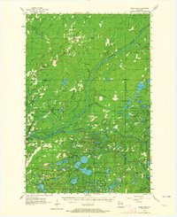 WEBB LAKE, WI HISTORICAL MAP GEOPDF 15X1