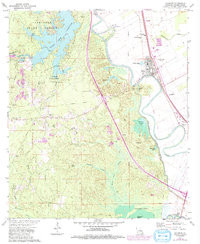 LECOMPTE, LA HISTORICAL MAP GEOPDF 7.5X7