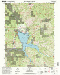 LAKE PILLSBURY, CA HISTORICAL MAP GEOPDF
