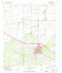 ELECTRA, TX HISTORICAL MAP GEOPDF 7.5X7.