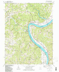 PORTLAND, OH-WV HISTORICAL MAP GEOPDF 7.