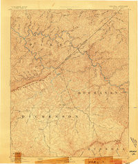 GRUNDY, VA-KY HISTORICAL MAP GEOPDF 30X3