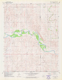 TROUT CREEK, KS HISTORICAL MAP GEOPDF 7.
