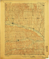 ARAPAHOE, NE-KS HISTORICAL MAP GEOPDF 30