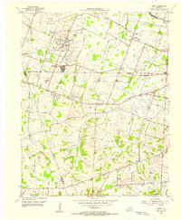 HEATH, KY HISTORICAL MAP GEOPDF 7.5X7.5