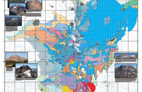 GEOLOGIC MAP THREE SISTERS VOLCANIC, OR