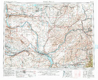 WALLA WALLA, WA-OR HISTORICAL MAP GEOPDF