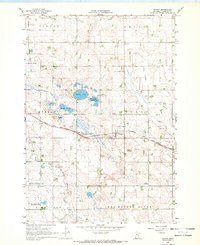 DOVRAY, MN HISTORICAL MAP GEOPDF 7.5X7.5
