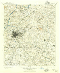 ATLANTA, GA HISTORICAL MAP GEOPDF 30X30