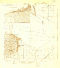 BUENA VISTA LAKE BED, CA HISTORICAL MAP