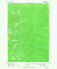 DOG CREEK, ID HISTORICAL MAP GEOPDF 7.5X