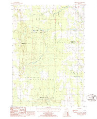 HILLMAN NE, MI HISTORICAL MAP GEOPDF 7.5