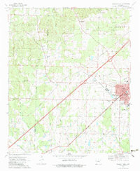 PRESCOTT WEST, AR HISTORICAL MAP GEOPDF