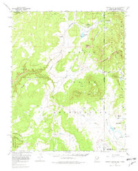 SONSELA BUTTES, AZ-NM HISTORICAL MAP GEO