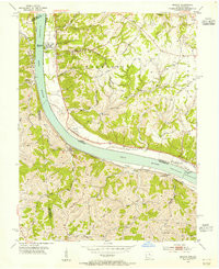 MOSCOW, OH-KY HISTORICAL MAP GEOPDF 7.5X