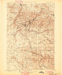 DEADWOOD, SD HISTORICAL MAP GEOPDF 30X30