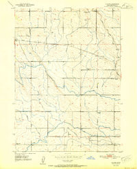 CLOVER, ID HISTORICAL MAP GEOPDF 7.5X7.5