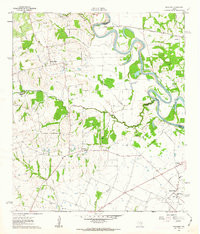 BUCKHORN, TX HISTORICAL MAP GEOPDF 7.5X7