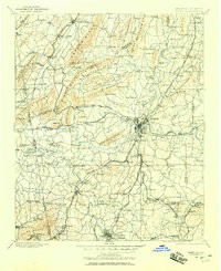 ROME, GA-AL HISTORICAL MAP GEOPDF 30X30