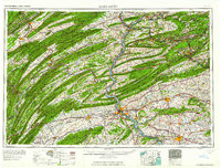HARRISBURG, PA HISTORICAL MAP GEOPDF 1X2