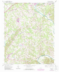 ADVANCE, NC HISTORICAL MAP GEOPDF 7.5X7.