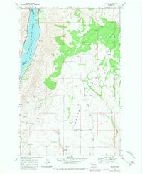 ORONDO, WA HISTORICAL MAP GEOPDF 7.5X7.5