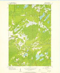 COTTON, MN HISTORICAL MAP GEOPDF 7.5X7.5