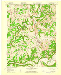 MOUNT WASHINGTON, KY HISTORICAL MAP GEOP