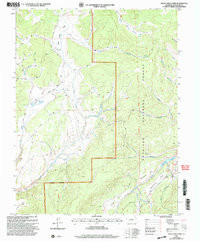 ROCK CREEK PARK, CO HISTORICAL MAP GEOPD