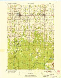 STANLEY, WI HISTORICAL MAP GEOPDF 15X15