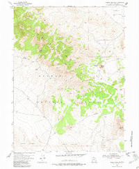 TABBYS PEAK SW, UT HISTORICAL MAP GEOPDF