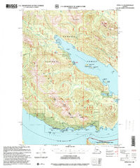 SITKA D-4, AK HISTORICAL MAP GEOPDF 15X1
