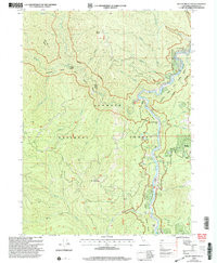 DILLON MOUNTAIN, CA HISTORICAL MAP GEOPD