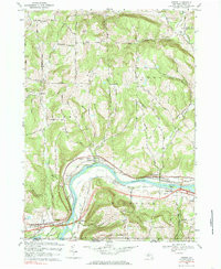 BARTON, NY HISTORICAL MAP GEOPDF 7.5X7.5