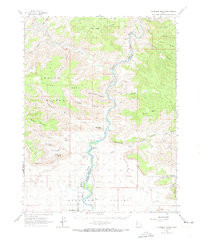 GUNNISON BUTTE, UT HISTORICAL MAP GEOPDF