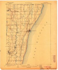PORT WASHINGTON, WI HISTORICAL MAP GEOPD