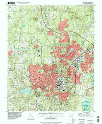 CHAPEL HILL, NC HISTORICAL MAP GEOPDF 7.