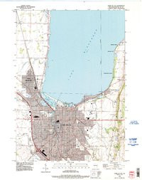 FOND DU LAC, WI HISTORICAL MAP GEOPDF 7.