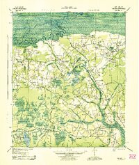 CHICORA, SC HISTORICAL MAP GEOPDF 15X15