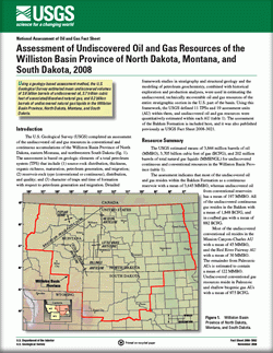 OIL GAS RESOURCES WILLISTON BASIN, ND
