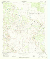CAP ROCK SE, TX HISTORICAL MAP GEOPDF 7.